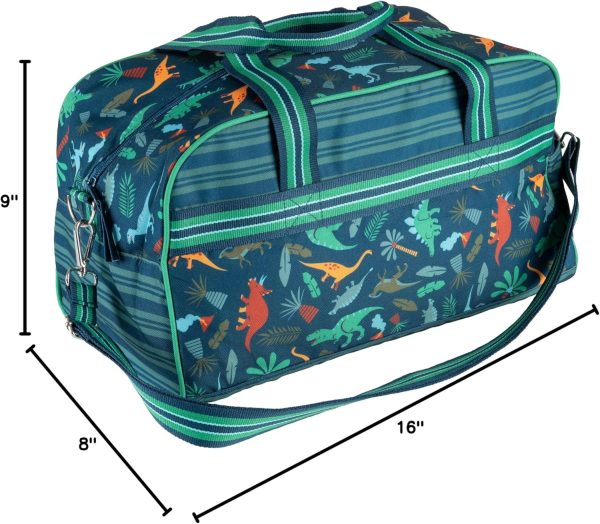 Stephen Joseph Kids Duffle Bag - Overnighter for Boys & Girls, Travel Carry-On Size - Image 23