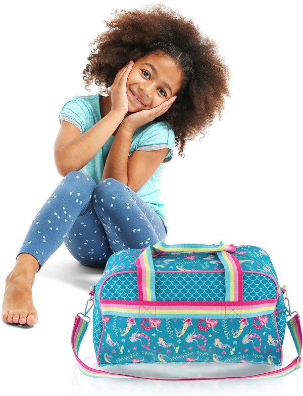 Stephen Joseph Kids Duffle Bag - Overnighter for Boys & Girls, Travel Carry-On Size - Image 40