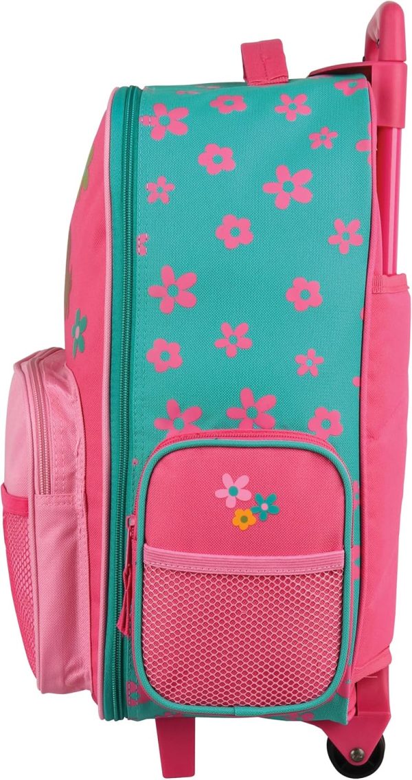 Stephen Joseph Kids' Classic Rolling Luggage, Green Dino, One Size - Image 11