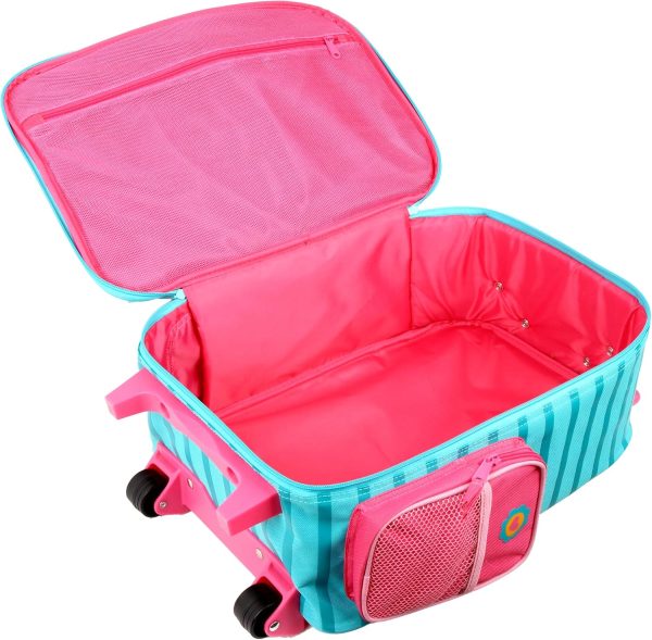 Stephen Joseph Kids' Classic Rolling Luggage, Green Dino, One Size - Image 12