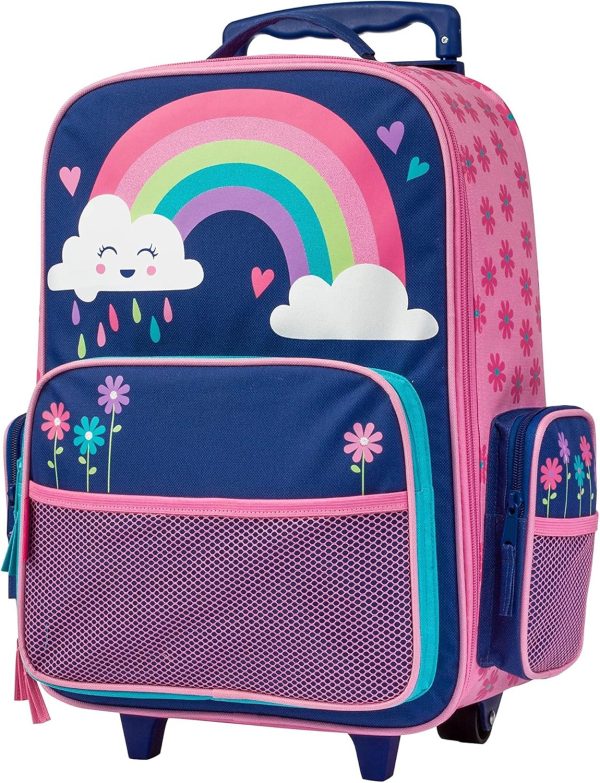 Stephen Joseph Kids' Classic Rolling Luggage, Green Dino, One Size - Image 16