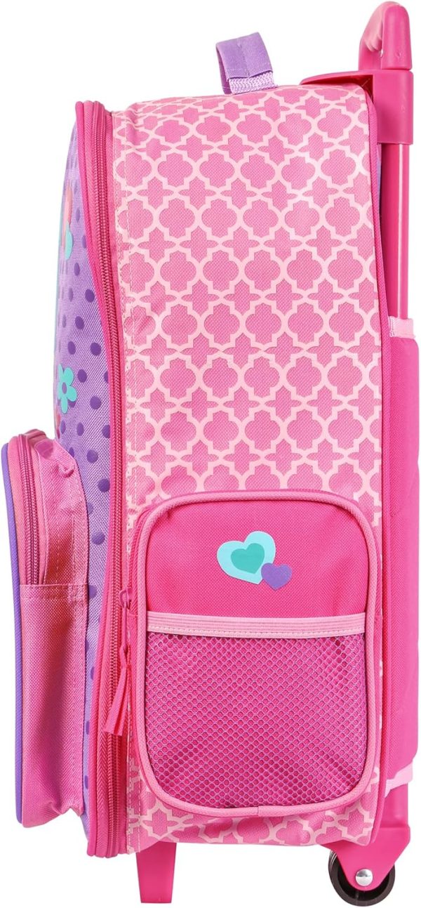 Stephen Joseph Kids' Classic Rolling Luggage, Green Dino, One Size - Image 20