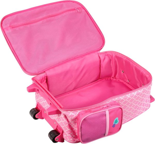Stephen Joseph Kids' Classic Rolling Luggage, Green Dino, One Size - Image 21