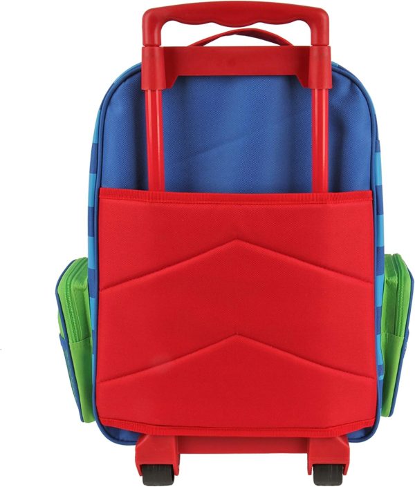 Stephen Joseph Kids' Classic Rolling Luggage, Green Dino, One Size - Image 29