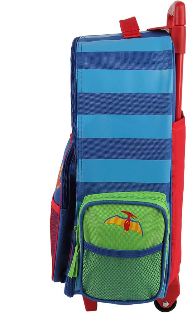 Stephen Joseph Kids' Classic Rolling Luggage, Green Dino, One Size - Image 30