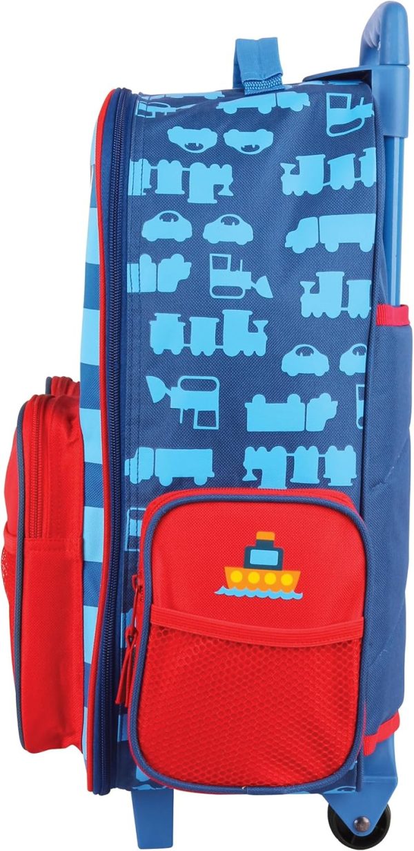 Stephen Joseph Kids' Classic Rolling Luggage, Green Dino, One Size - Image 34