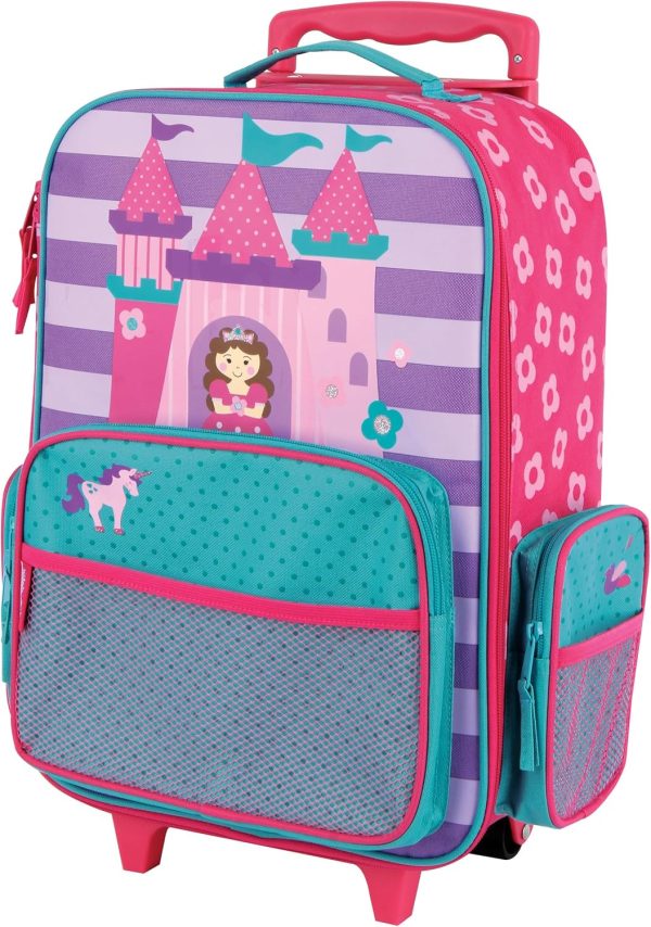 Stephen Joseph Kids' Classic Rolling Luggage, Green Dino, One Size - Image 39