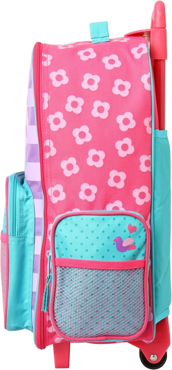 Stephen Joseph Kids' Classic Rolling Luggage, Green Dino, One Size - Image 41