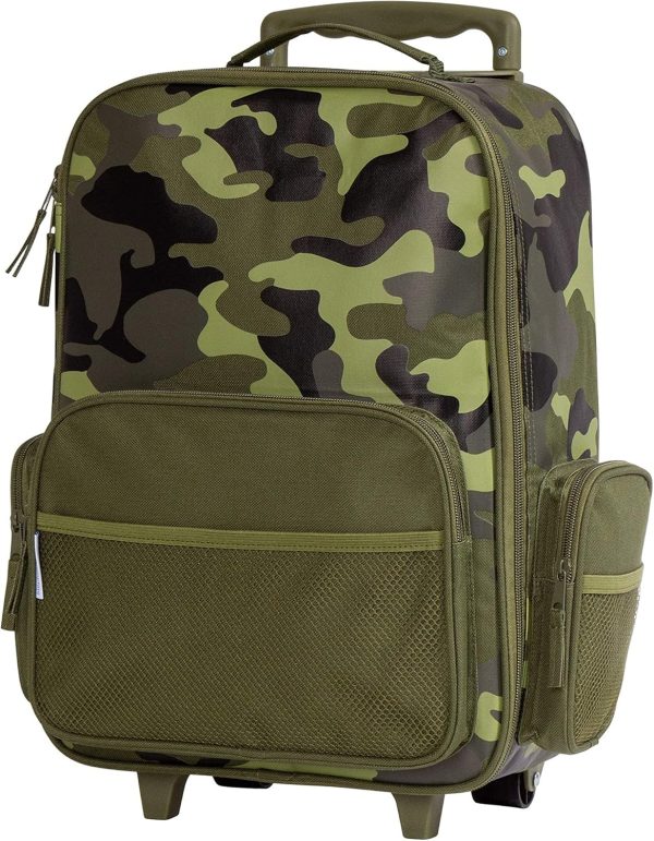 Stephen Joseph Kids' Classic Rolling Luggage, Green Dino, One Size - Image 43