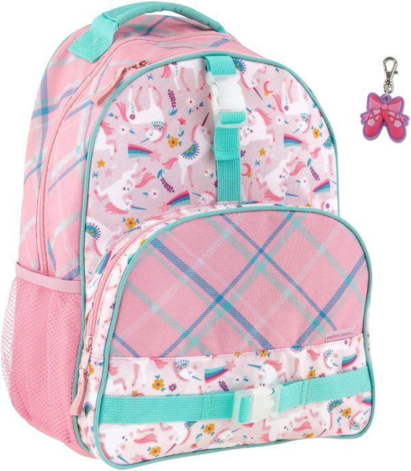 Stephen Joseph Unicorn Backpack with Zipper Pull