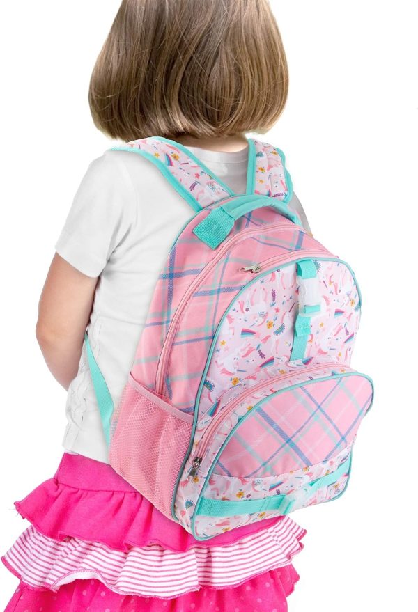 Stephen Joseph Unicorn Backpack with Zipper Pull - Image 2