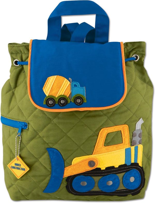 Stephen Joseph Kids' Unisex Toddler Back to School, Quilted Backpack, Hedgehog, One Size - Image 7